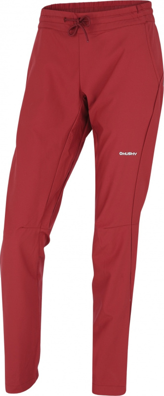 Dámské outdoorové kalhoty HUSKY Speedy Long červené Velikost: L