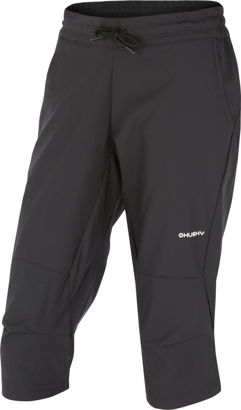 Dámské outdoorové 3/4 kalhoty HUSKY Speedy černé Velikost: S