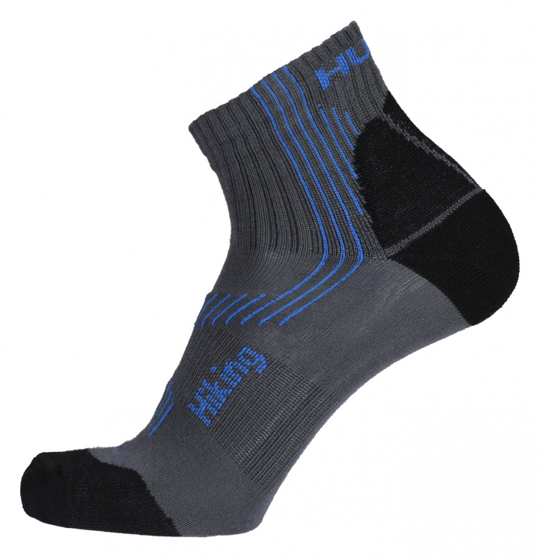Ponožky HUSKY Hiking šedá/modrá Velikost: XL (45-48)