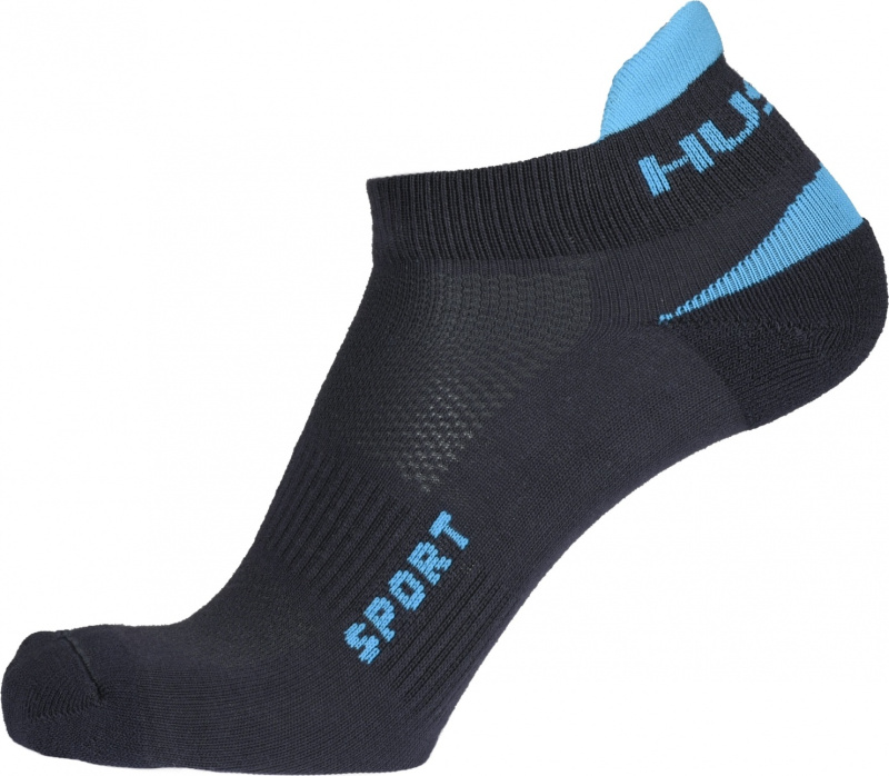 Ponožky  HUSKY Sport antracit/tyrkys Velikost: M (36-40)