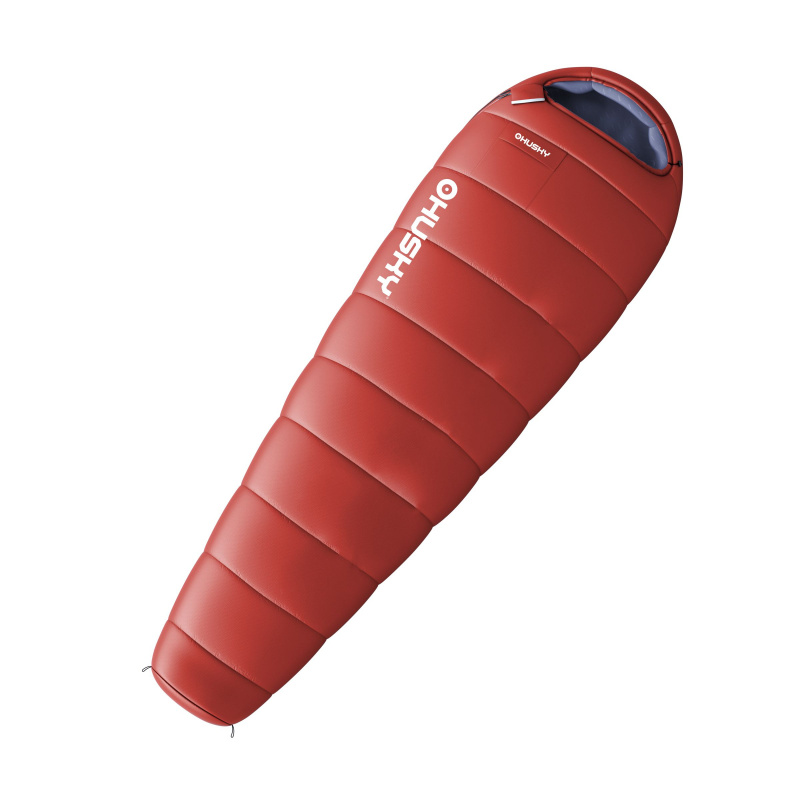 Husky Ruby -14°C červená Syntetický třísezónní spacák