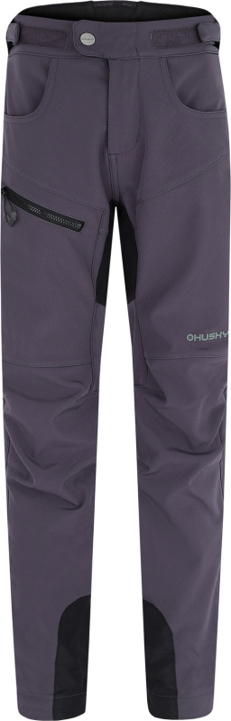 Dětské softshellové kalhoty HUSKY Keson K graphite Velikost: 122-128