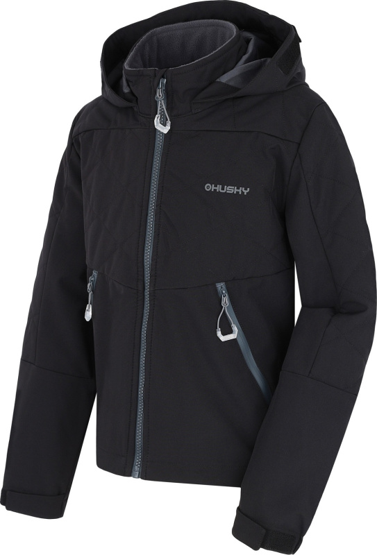 Dětská softshellová bunda HUSKY Salex K black Velikost: 122-128