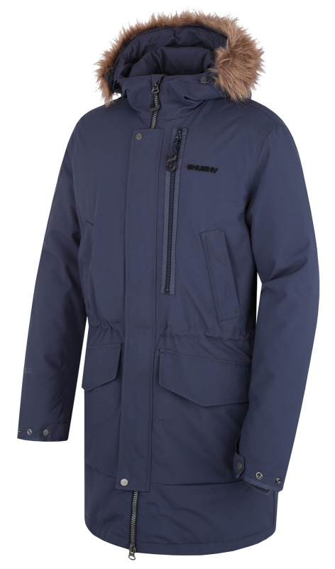 Pánský zimní kabát HUSKY Nelidas M dark blue Velikost: M