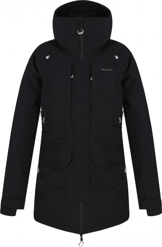 Dámská hardshellová bunda HUSKY Nigalo černá Velikost: M