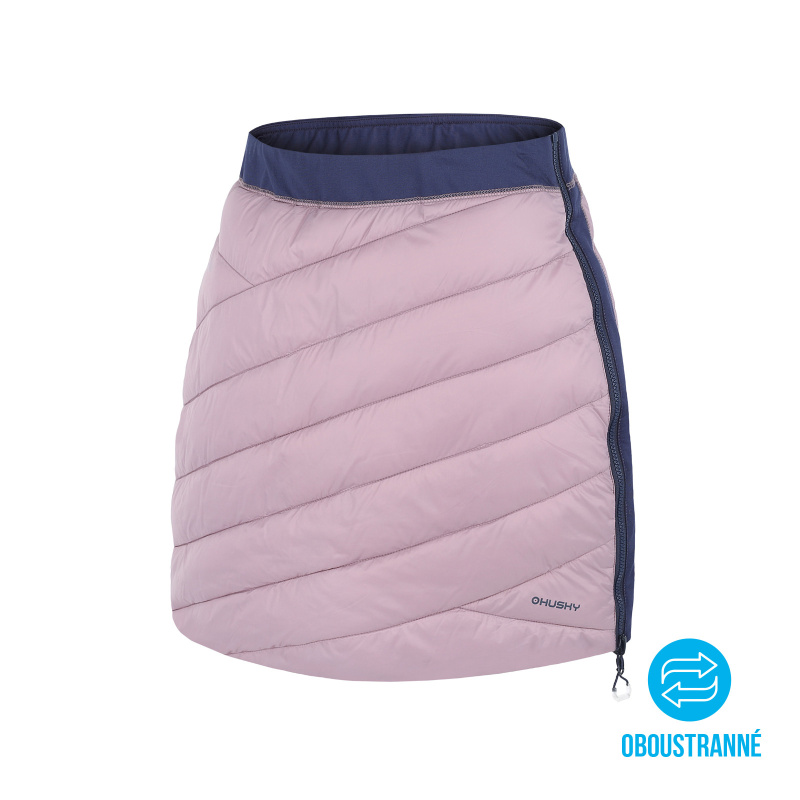 Dámská zimní sukně HUSKY Freez růžová/modrá Velikost: XL