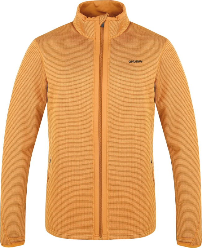 Pánská mikina HUSKY na zip Artic Zip M oranžová Velikost: XL