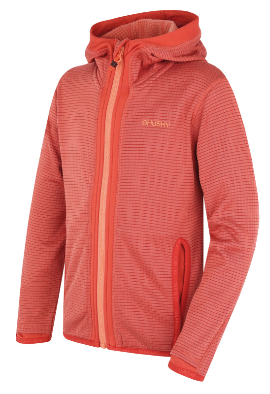 Dětská mikina HUSKY Artic Zip K faded red Velikost: 134-140