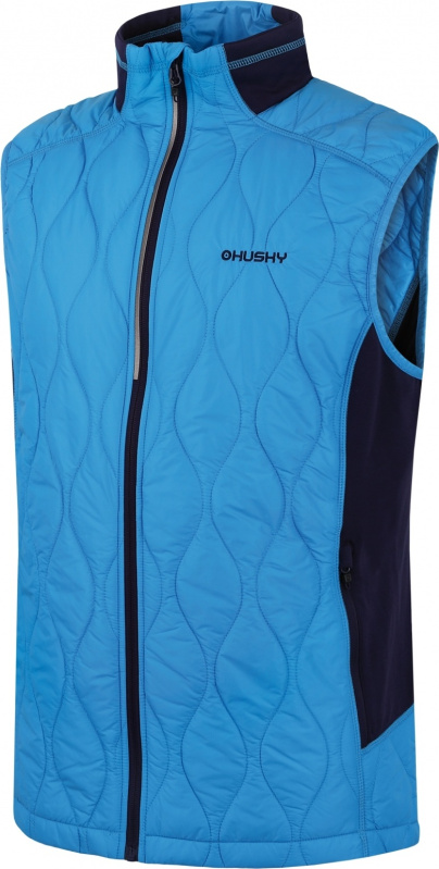 Pánská ultralehká vesta HUSKY Nimesie modrá Velikost: L