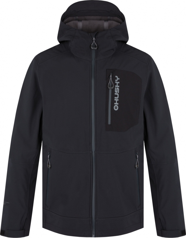 Pánská softshellová bunda HUSKY Samai černá Velikost: XL