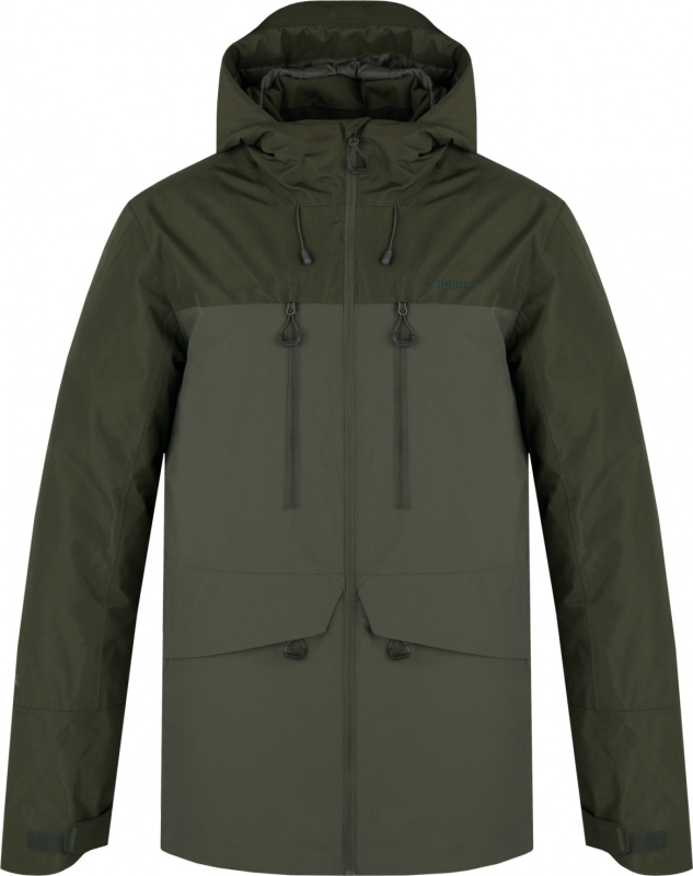 Pánská zimní bunda HUSKY Nebet zelená Velikost: XXXL