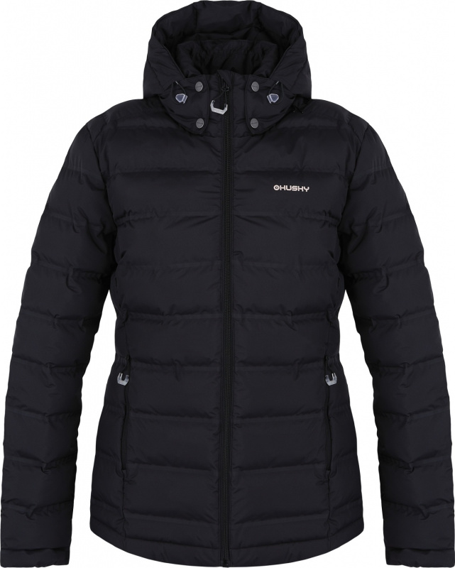 Dámská plněná bunda HUSKY Nenie černá Velikost: XL