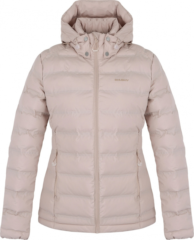 Dámská plněná bunda HUSKY Nenie hnědá Velikost: S