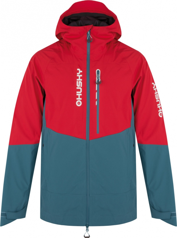 Pánská lyžařská bunda HUSKY Nicco červená Velikost: XXL