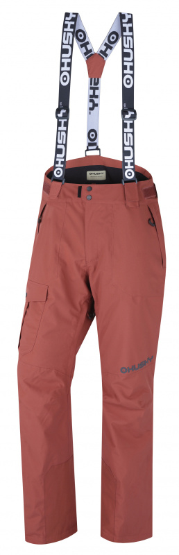 Pánské lyžařské kalhoty HUSKY Gili M hnědé Velikost: XL