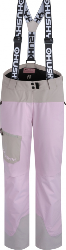 Dámské lyžařské kalhoty HUSKY Glad růžové Velikost: S
