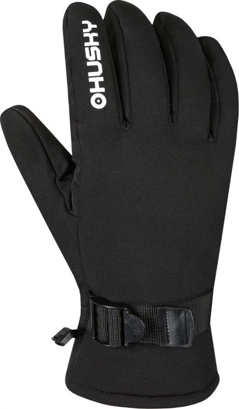 Unisex lyžařské rukavice HUSKY Elix černé Velikost: S
