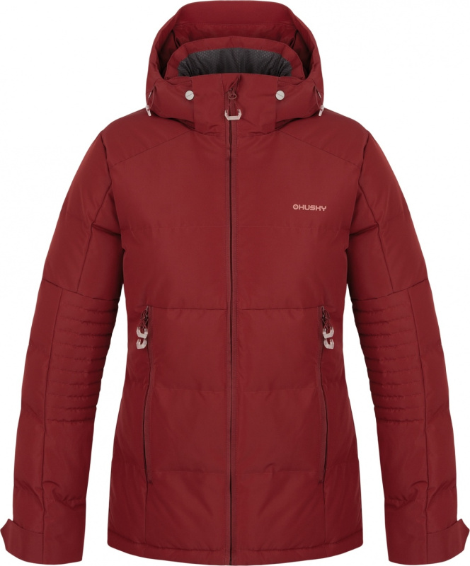 Dámská zimní bunda HUSKY Norel červená Velikost: XS