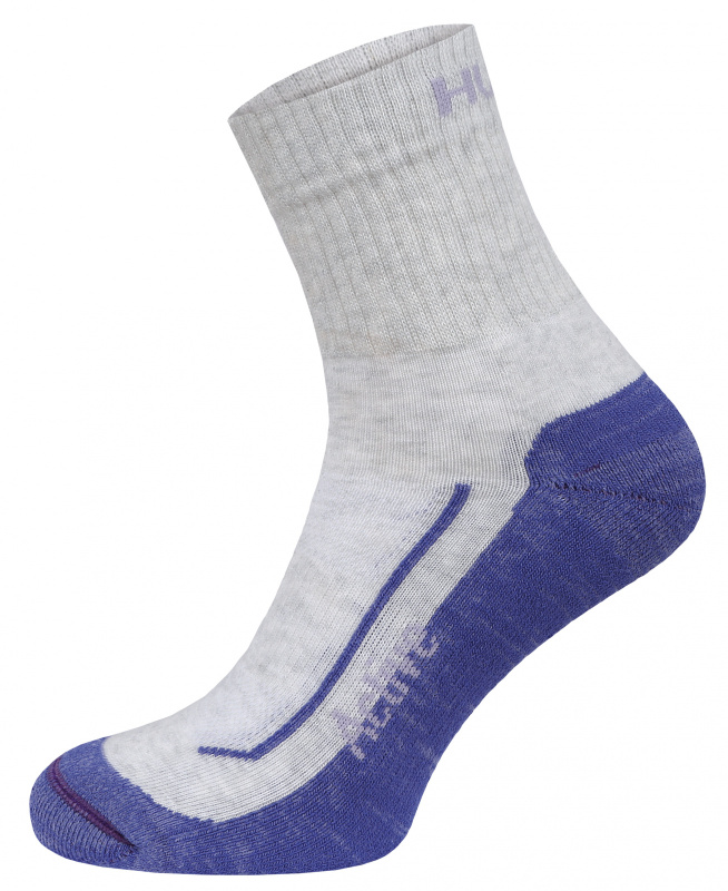 Unisex outdoorové ponožky HUSKY Active šedé Velikost: M (36-40)