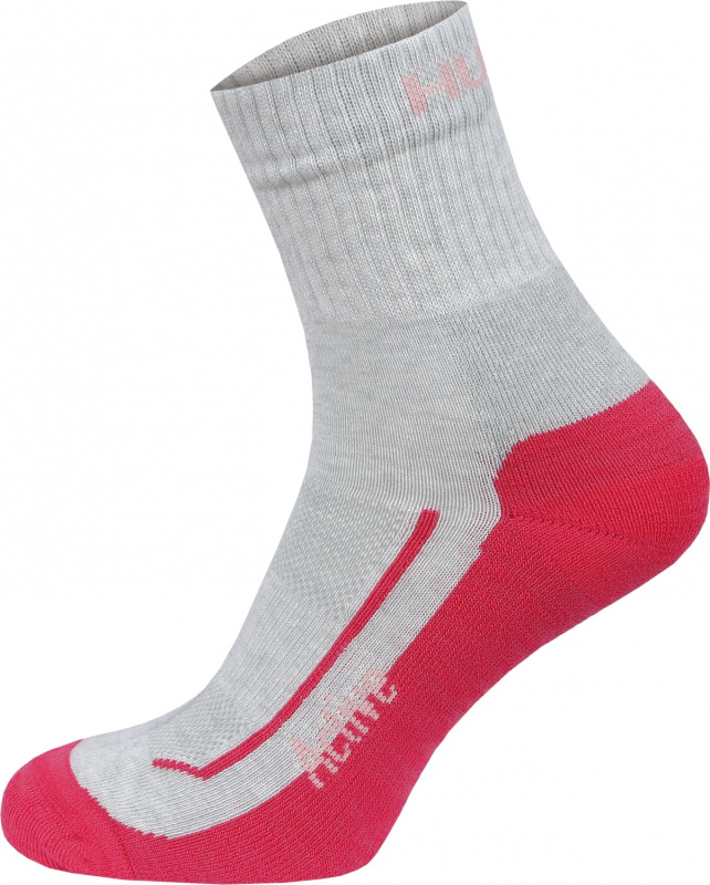 Unisex outdoorové ponožky HUSKY Active šedé Velikost: L (41-44)