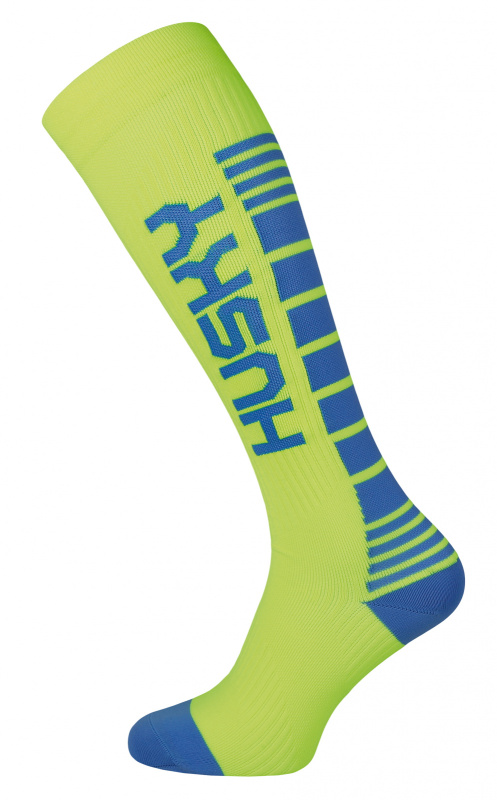 Unisex ponožky HUSKY Compress fit zelené Velikost: S-M (36-41)