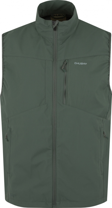 Pánská softshellová vesta HUSKY Salien M fzelená Velikost: M