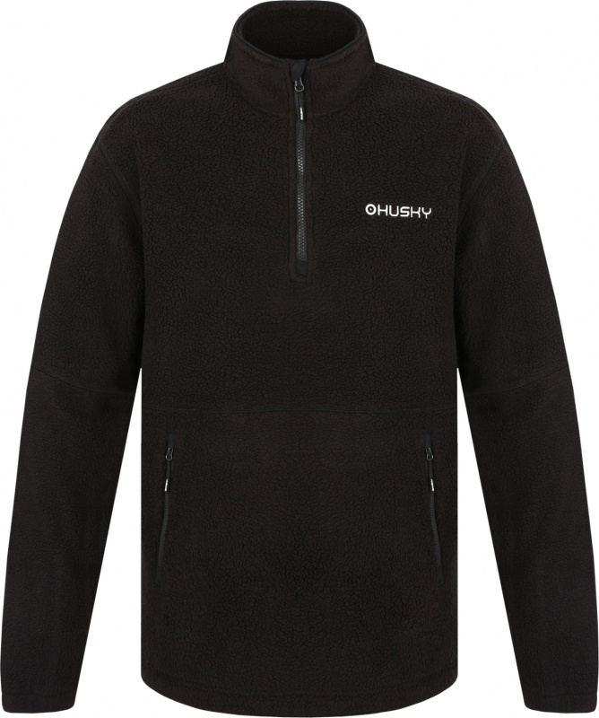 Pánská fleecová mikina HUSKY Addy M černá Velikost: XXL