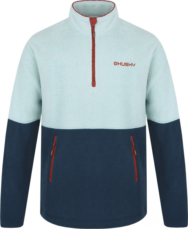 Pánská fleecová mikina HUSKY Addy M modrá Velikost: XL