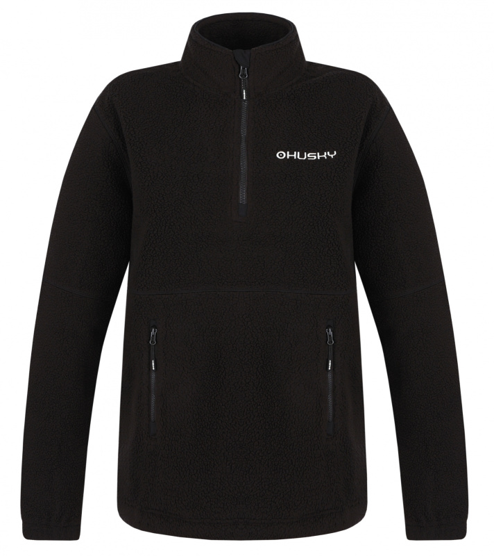 Dámská fleecová mikina HUSKY Addy L černá Velikost: XL