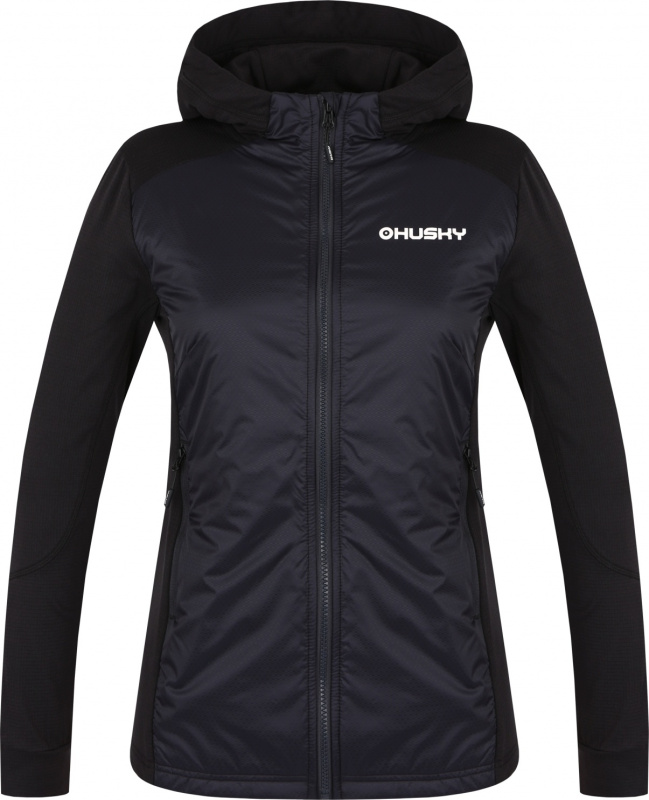 Dámská funkční mikina HUSKY na zip Any L černá Velikost: S