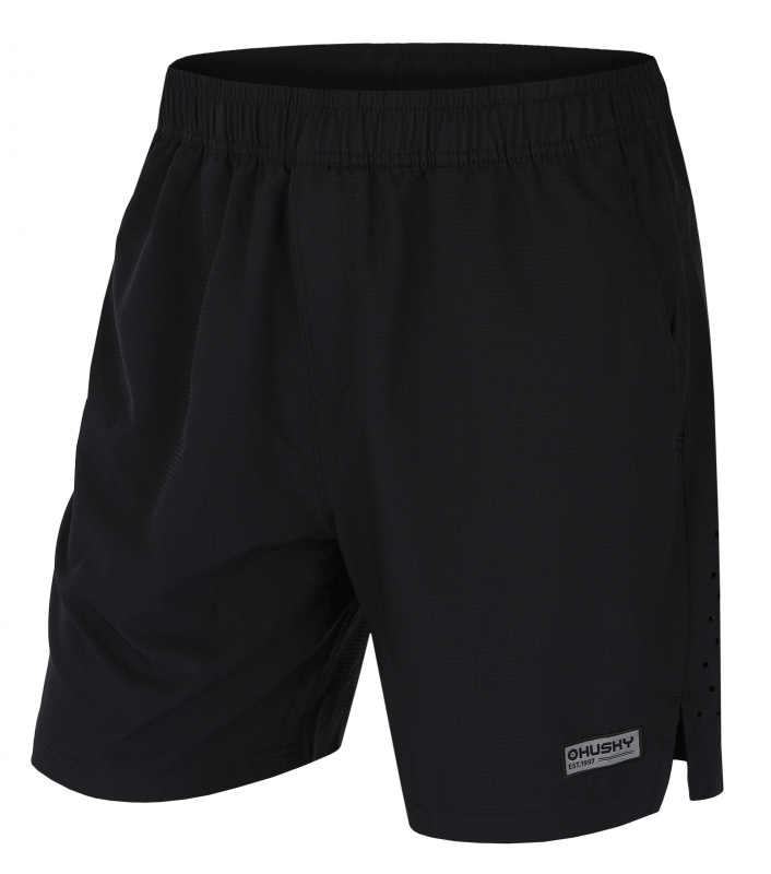 Pánské lehké kraťasy HUSKY Suneo M černé Velikost: XXXL
