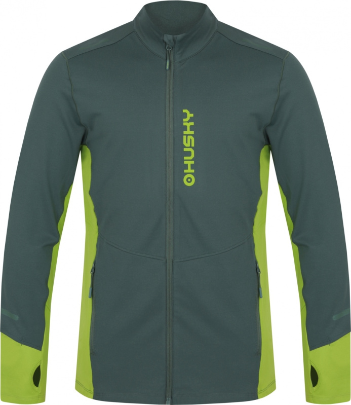 Pánská mikina se zipem HUSKY Tame zip Mzelená Velikost: XXXL