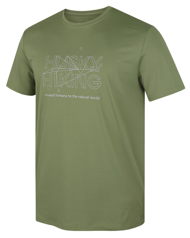 Pánské funkční triko HUSKY Tant M green Velikost: XL