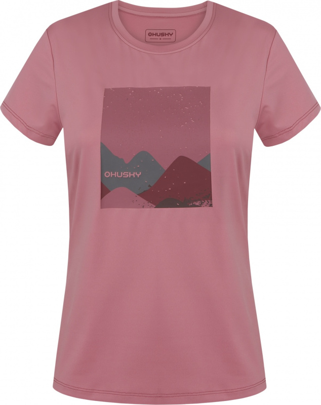 Dámské funkční triko HUSKY Tant L růžové Velikost: XL