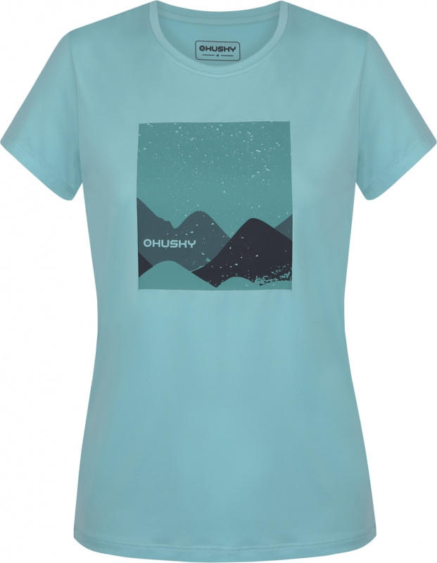 Dámské funkční triko HUSKY Tant L zelené Velikost: M