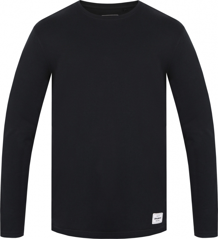 Pánské bavlněné triko HUSKY Tee Loba M černé Velikost: XL