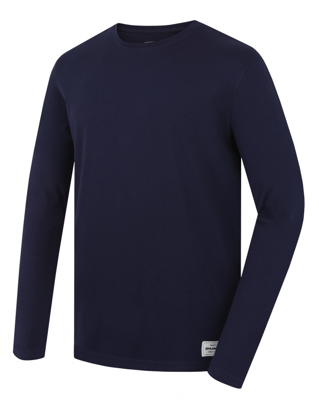 Pánské bavlněné triko HUSKY Tee Loba M modré Velikost: XL