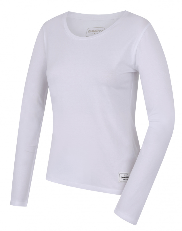 Dámské bavlněné triko HUSKY Tee Loba L bílé Velikost: XL
