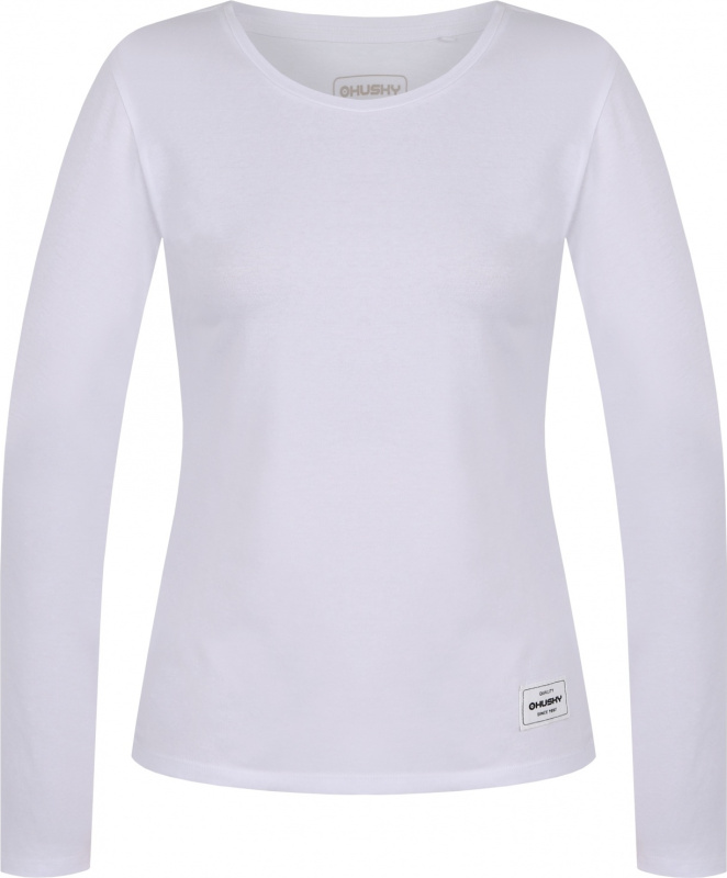 Dámské bavlněné triko HUSKY Tee Loba L bílé Velikost: XL
