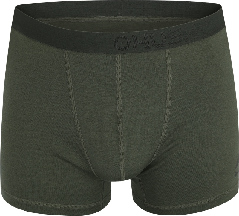 Pánské merino boxerky HUSKY Mex zelené Velikost: XXL