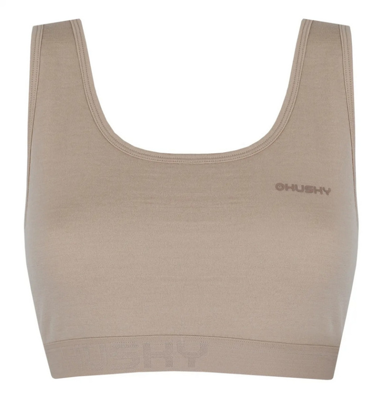 Dámská merino podprsenka HUSKY Mebra béžová Velikost: M