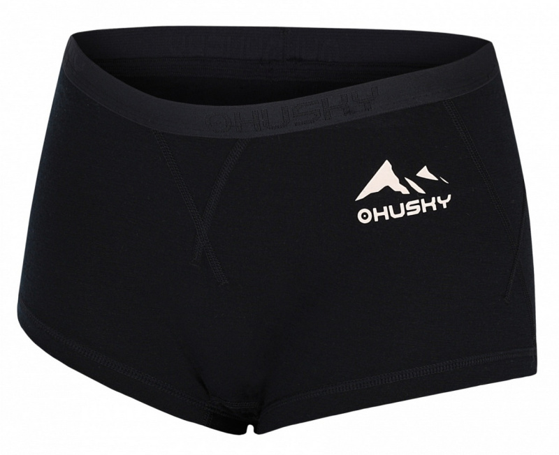 Dámské kalhotky HUSKY METIES merino černé (HT0-0837) XL
