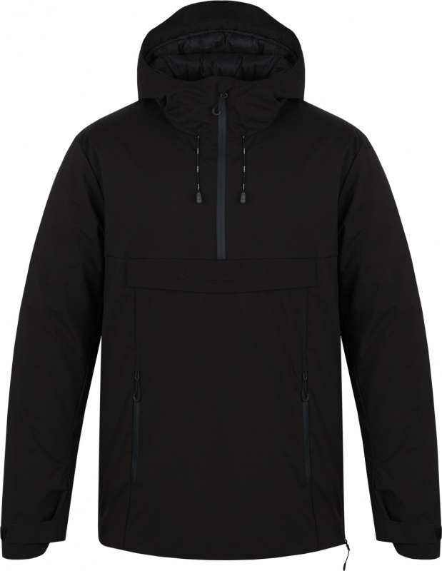 Pánská hardshellová plněná bunda HUSKY Nesebi černá Velikost: XXL