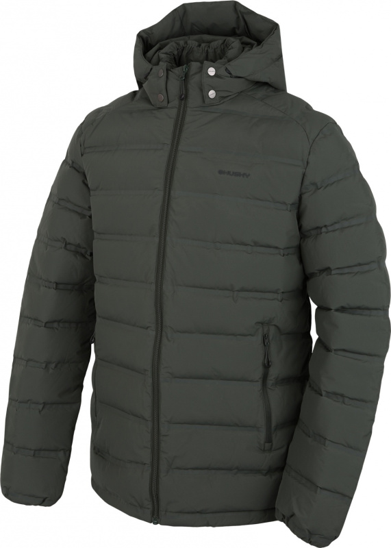 Pánská péřová bunda HUSKY Donnie M zelená Velikost: XXL