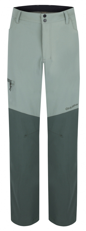 Pánské softshellové kalhoty HUSKY Kavia M zelené Velikost: S