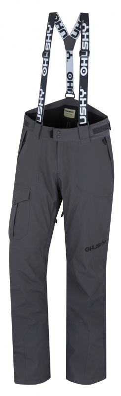 Pánské lyžařské kalhoty HUSKY Gili M šedé Velikost: XXXL