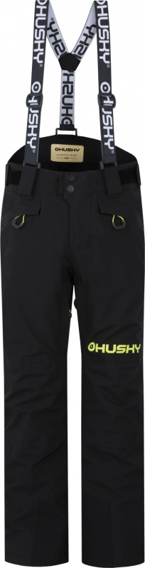 Dětské lyžařské kalhoty HUSKY Gunis Kids černé Velikost: 134