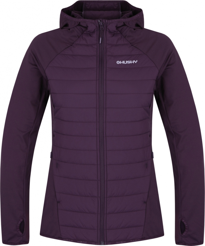 Dámská hybrid mikina HUSKY Arya L fialová Velikost: XL