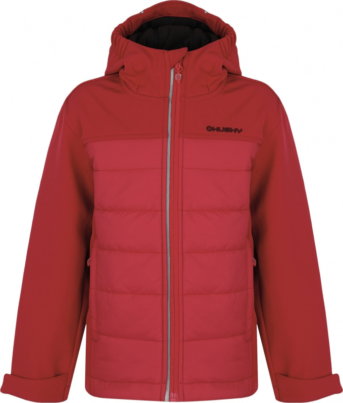 Dětská softshellová bunda HUSKY Swany K červená Velikost: 134