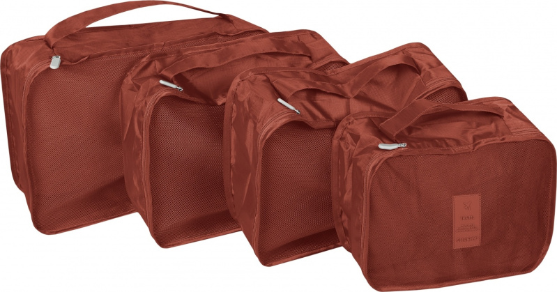 Cestovní organizér HUSKY Travel - set 4ks dark orange Velikost: onesize